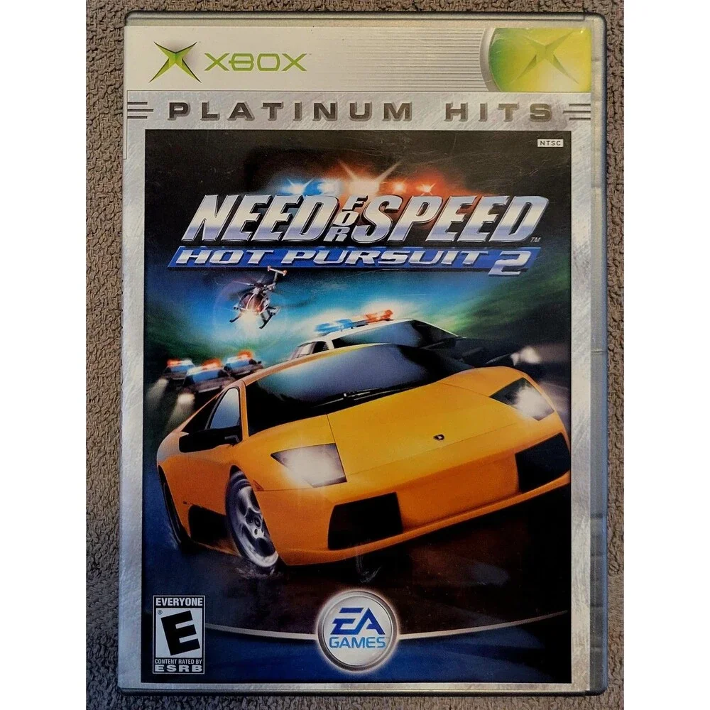 Need for Speed: Hot Pursuit 2 (Microsoft OG Xbox, 2002) NO GAME/ MANUAL & CASE